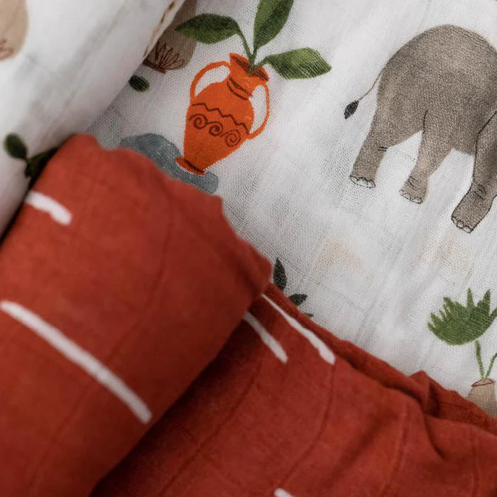Muslin Deluxe Swaddle - 2 Pack - Image 9
