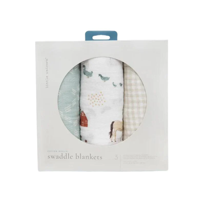 Muslin Swaddle - 3 Pack - Image 171