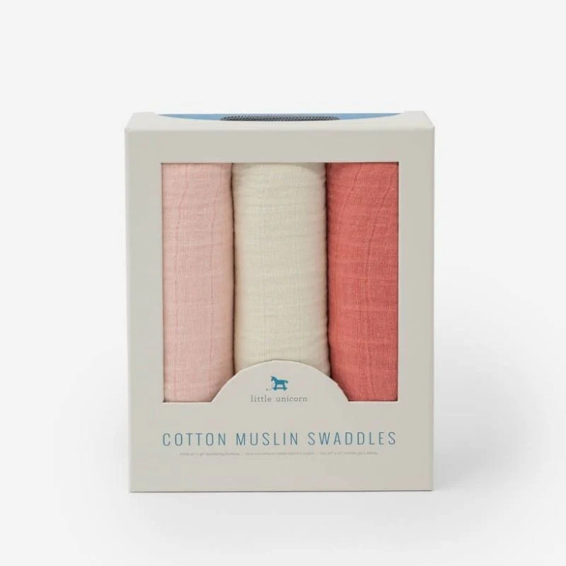 Muslin Swaddle - 3 Pack - Image 3