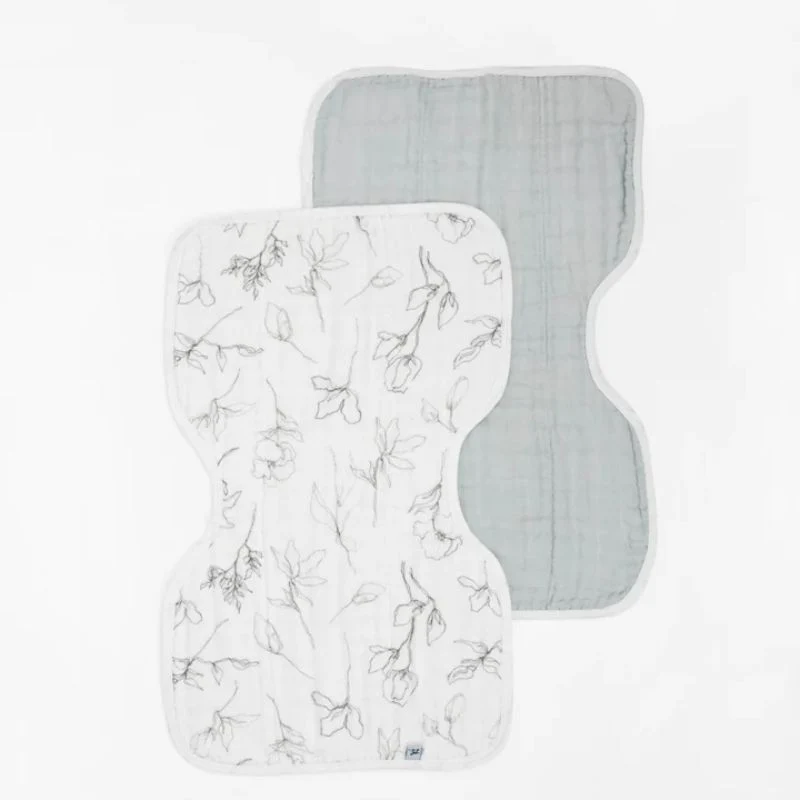 Organic Burp Cloth - 2 Pack - Image 2