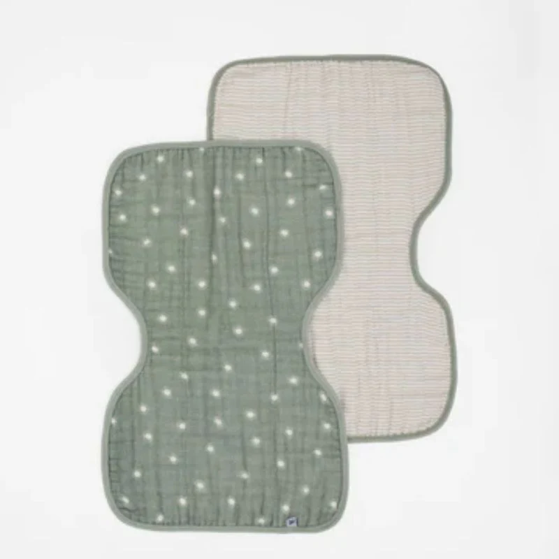 Organic Burp Cloth - 2 Pack - Image 4