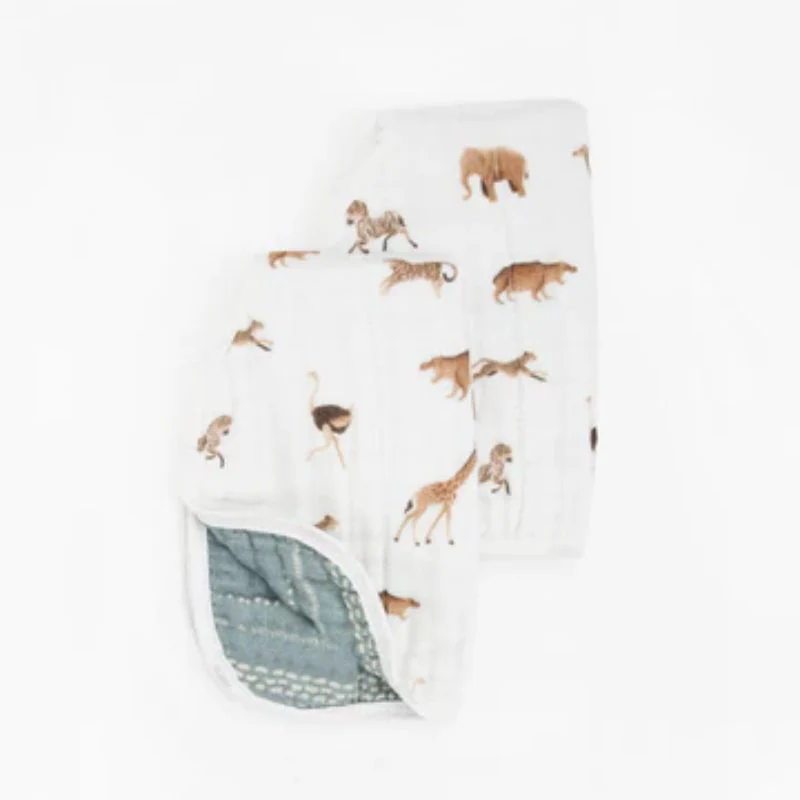 Organic Burp Cloth - 2 Pack - Image 6