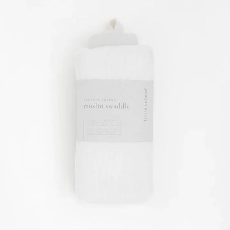 Organic Cotton Muslin Swaddle Blanket - Image 11