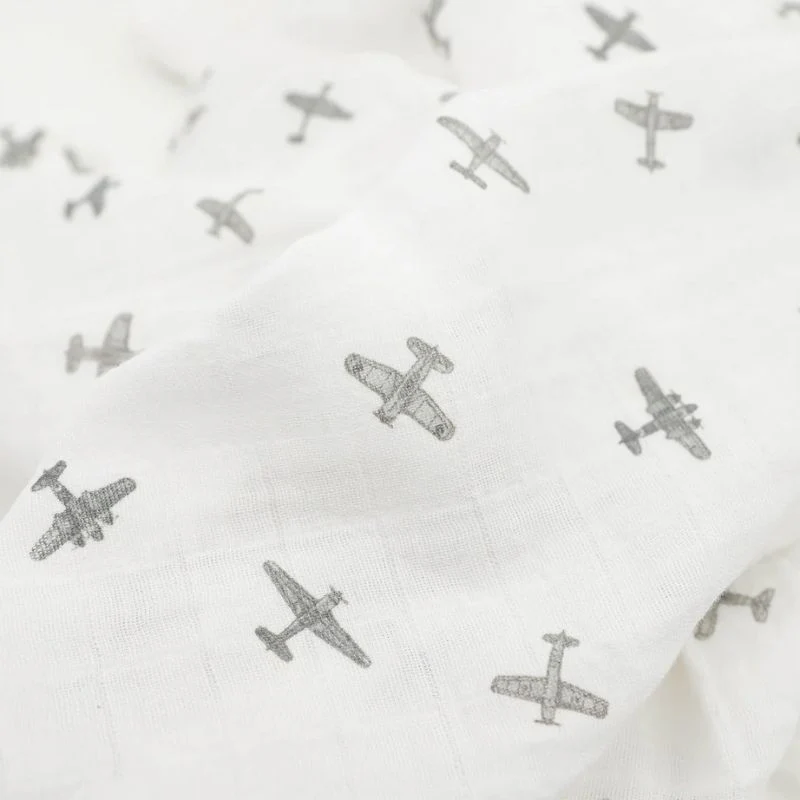 Organic Cotton Muslin Swaddle Blanket - 2 Pack - Image 15