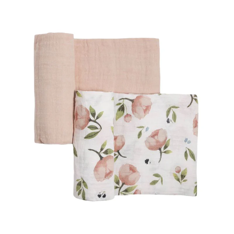 Organic Cotton Muslin Swaddle Blanket - 2 Pack - Image 22