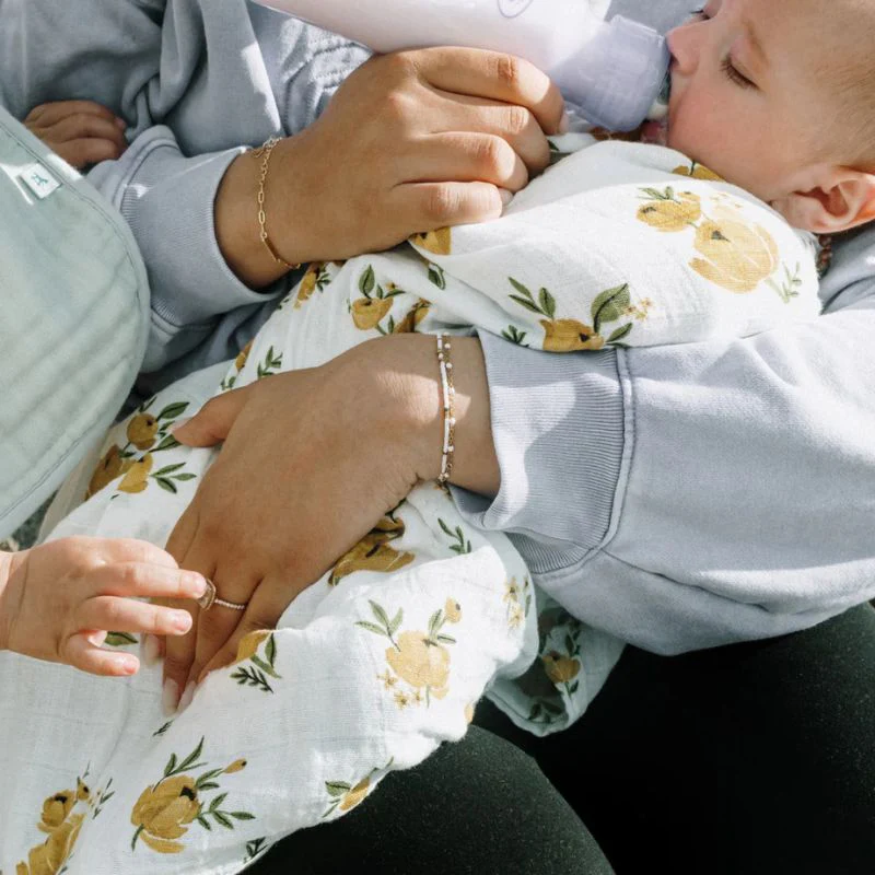 Organic Cotton Muslin Swaddle Blanket - 2 Pack - Image 34