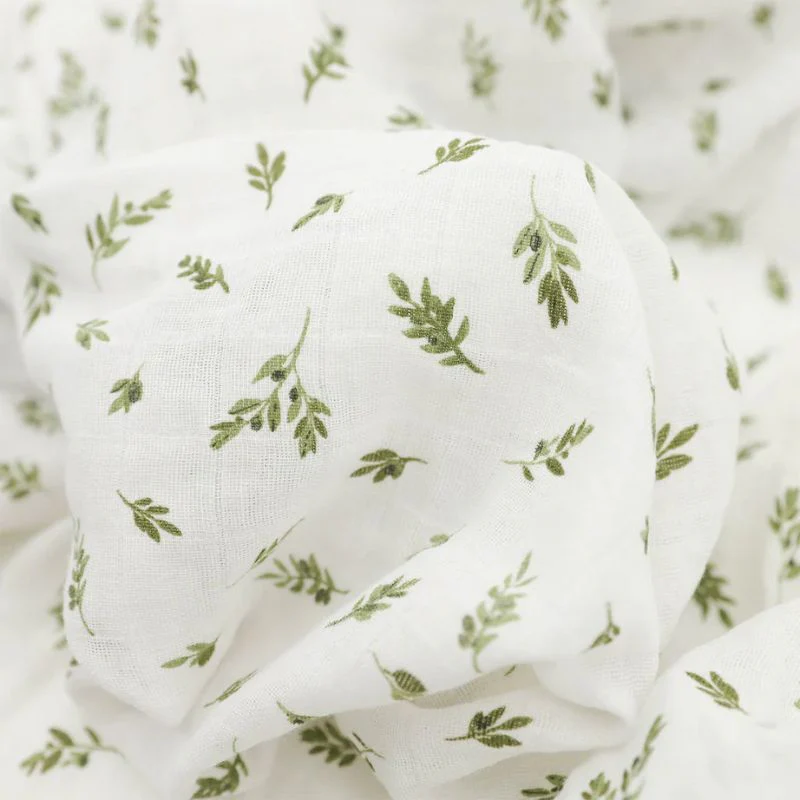 Organic Cotton Muslin Swaddle Blanket - 2 Pack - Image 35