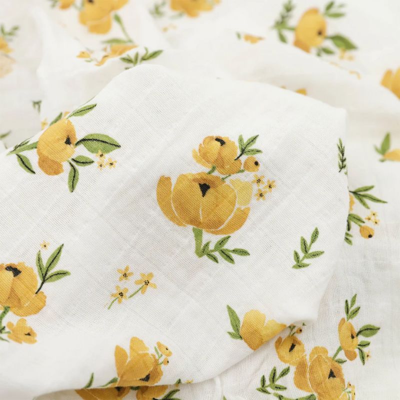 Organic Cotton Muslin Swaddle Blanket - 2 Pack - Image 36