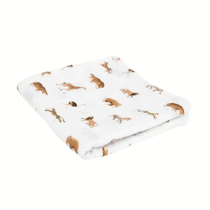 Organic Cotton Muslin Swaddle Blanket - Image 28