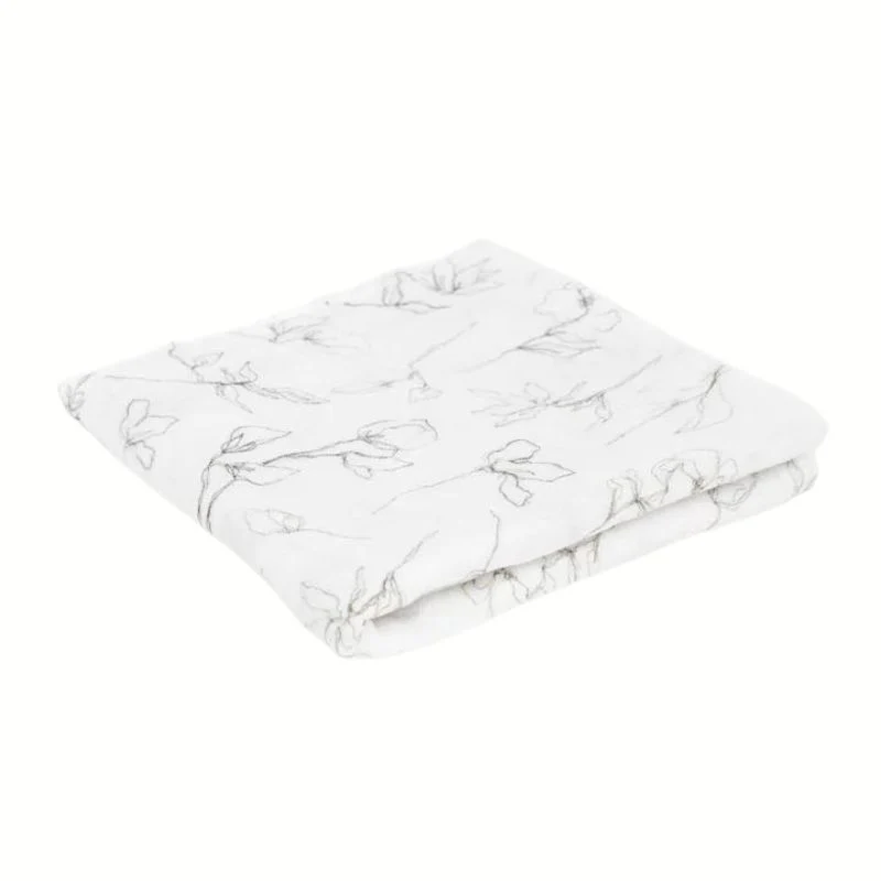 Organic Cotton Muslin Swaddle Blanket - Image 64