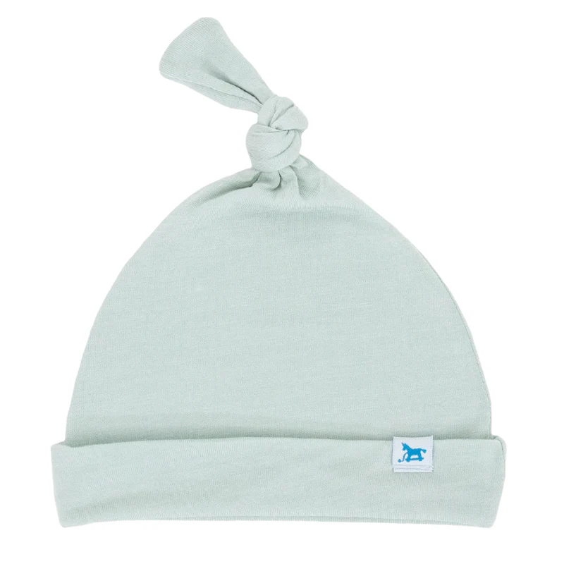 Stretch Knit Top Knot Hat - Image 3