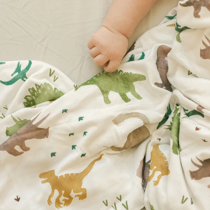Stretch Knit Swaddle Blanket - 2 Pack - Image 15