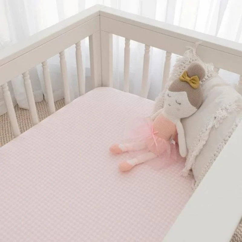 Fitted Cotton Crib Sheet - Image 18