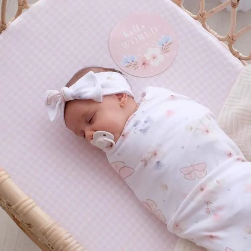 Fitted Cotton Crib Sheet - Image 19