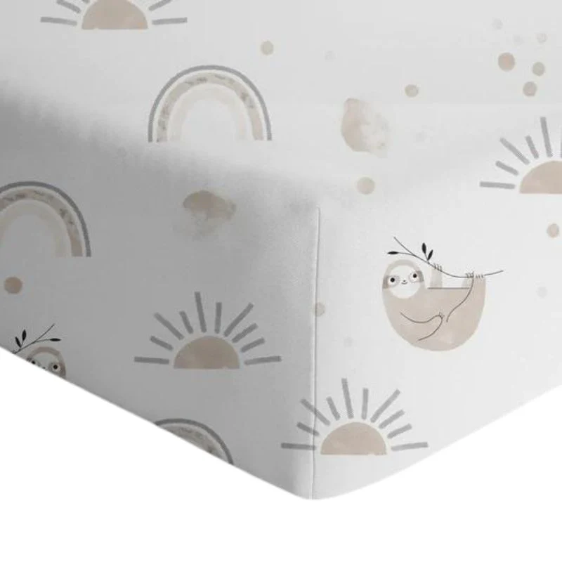 Fitted Cotton Crib Sheet - Image 20