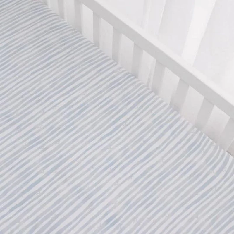 Fitted Cotton Crib Sheet - Image 34