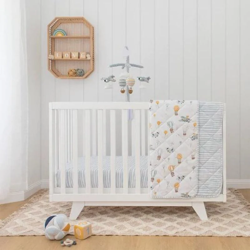 Fitted Cotton Crib Sheet - Image 36