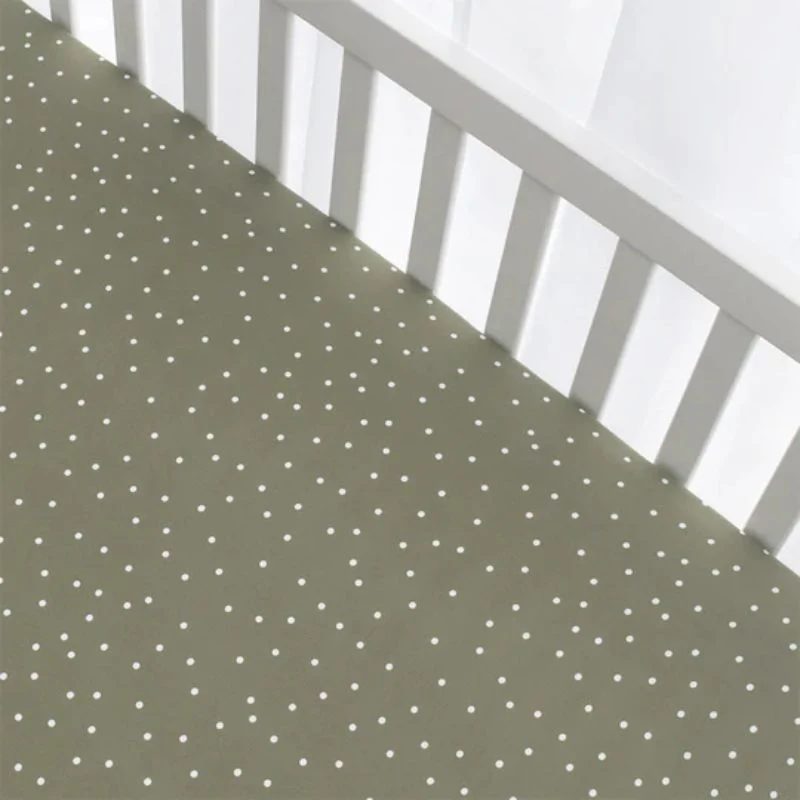 Fitted Cotton Crib Sheet - Image 37
