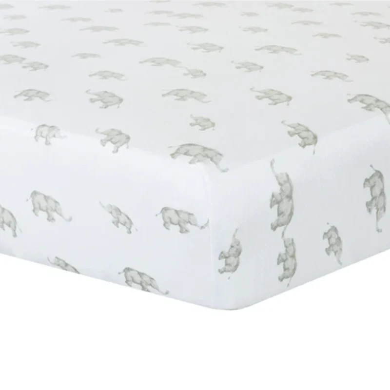 Fitted Cotton Crib Sheet - Image 45