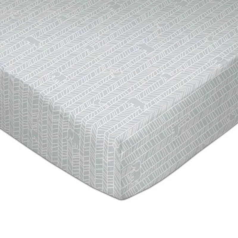 Fitted Cotton Crib Sheet - Image 8