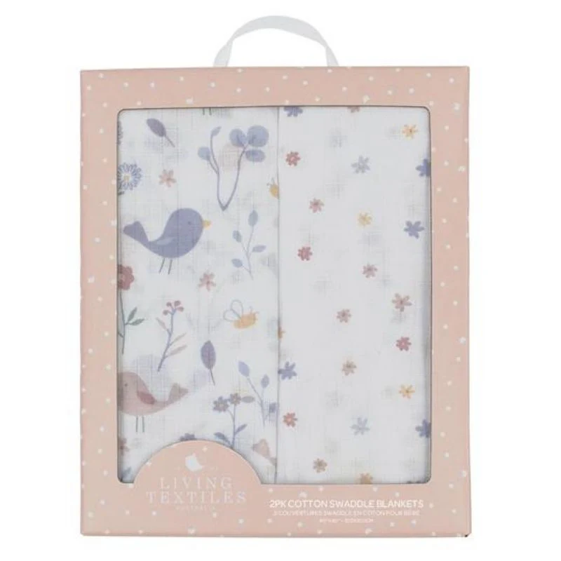 Organic Muslin Swaddle - 2 Pack - Image 7