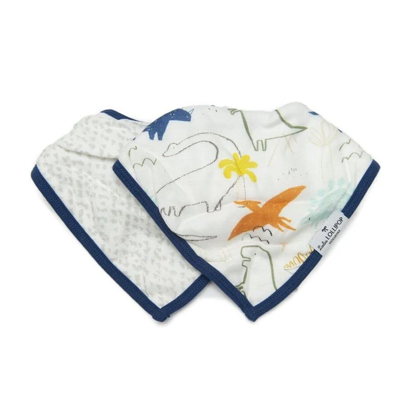 Muslin Bandana Bib Set - 2 Pack - Image 15