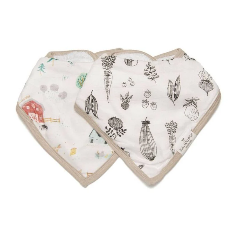 Muslin Bandana Bib Set - 2 Pack - Image 17