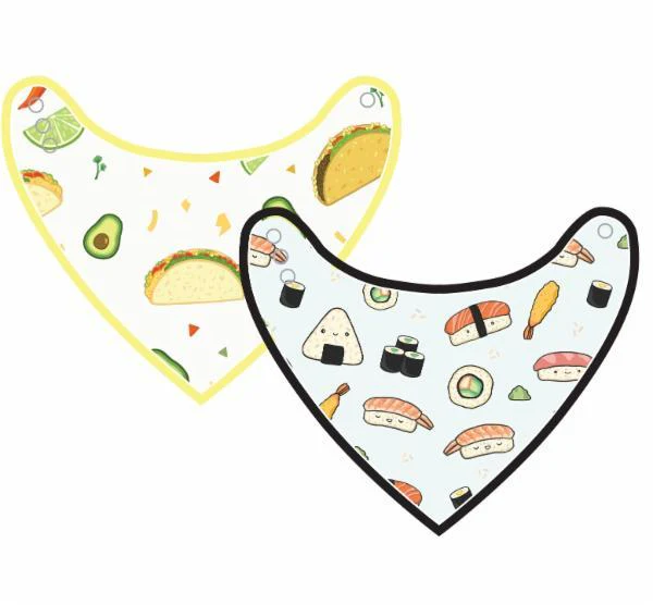 Muslin Bandana Bib Set - 2 Pack - Image 18