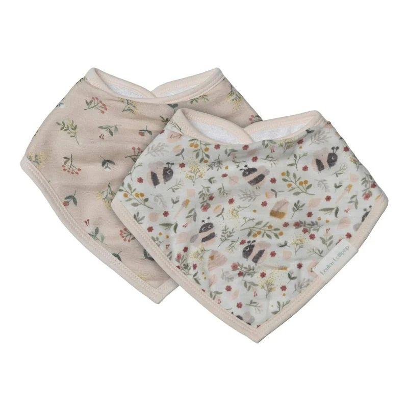 Muslin Bandana Bib Set - 2 Pack - Image 3