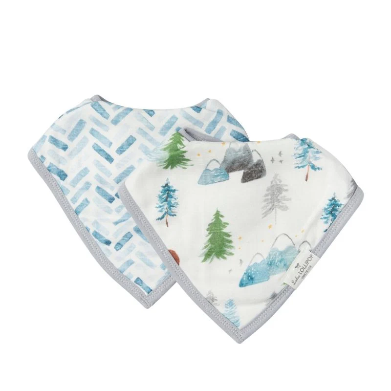 Muslin Bandana Bib Set - 2 Pack - Image 33