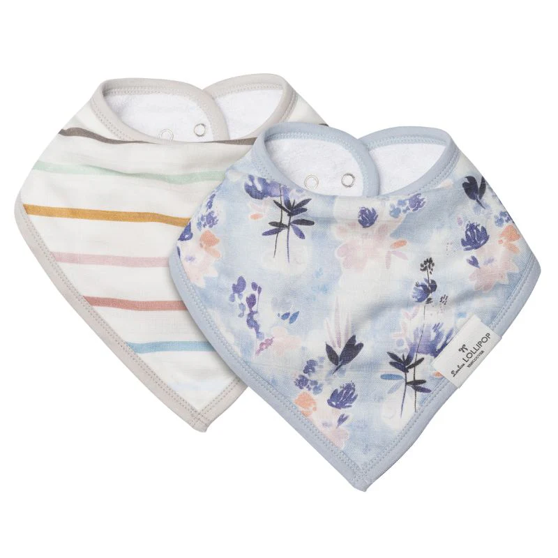 Muslin Bandana Bib Set - 2 Pack - Image 43