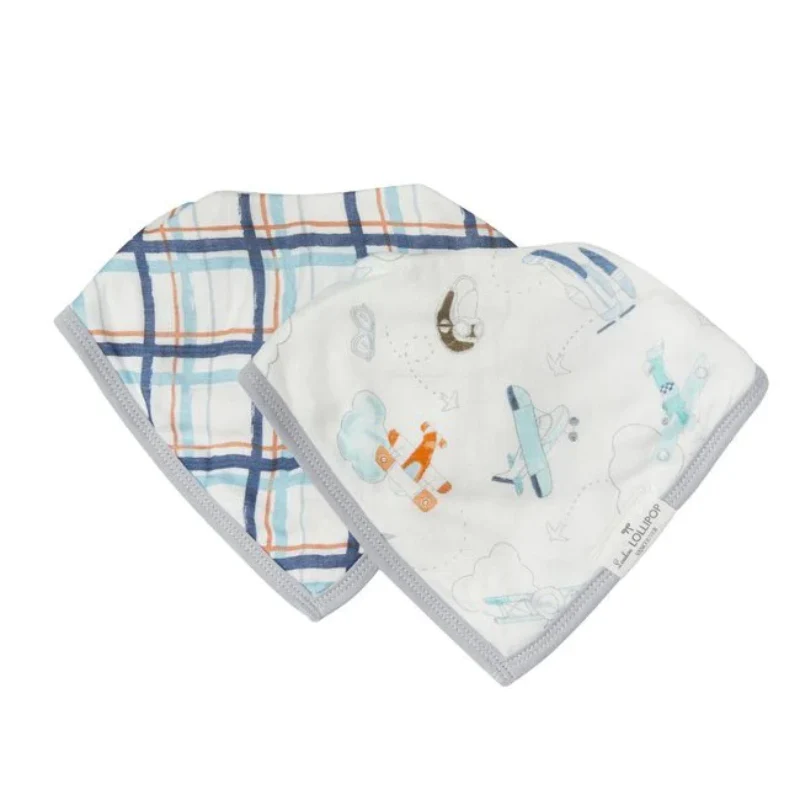 Muslin Bandana Bib Set - 2 Pack - Image 45