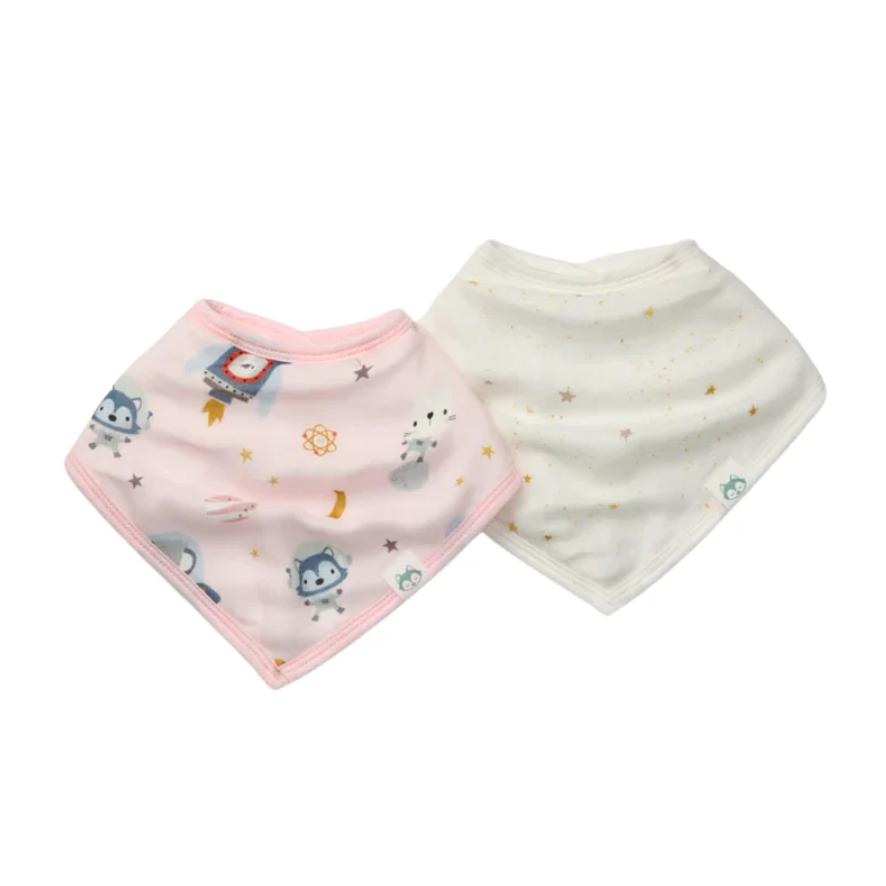 Muslin Bandana Bib Set - 2 Pack - Image 54