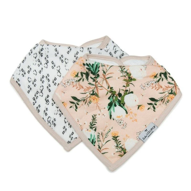 Muslin Bandana Bib Set - 2 Pack - Image 7