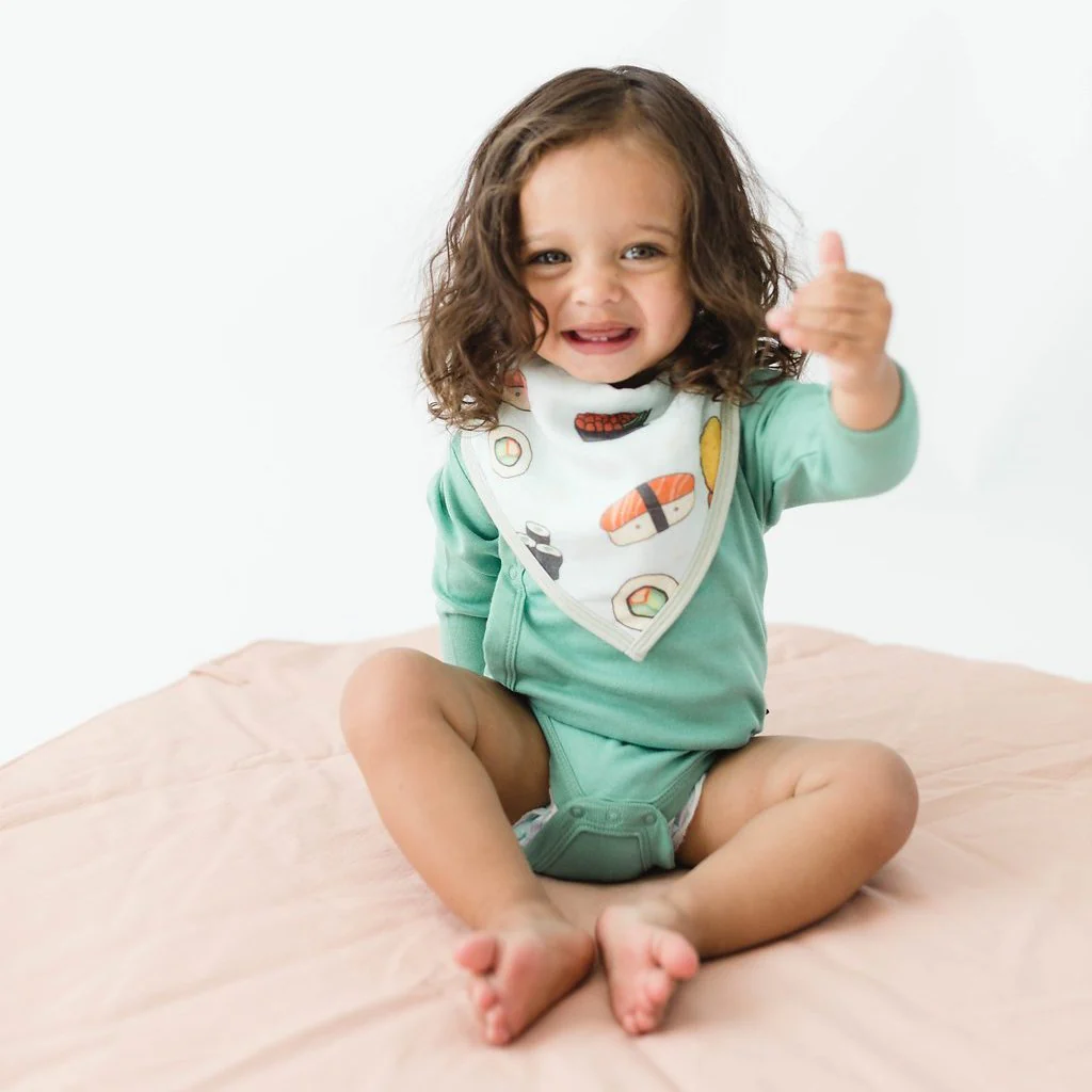 Muslin Bandana Bib Set - 2 Pack - Image 9