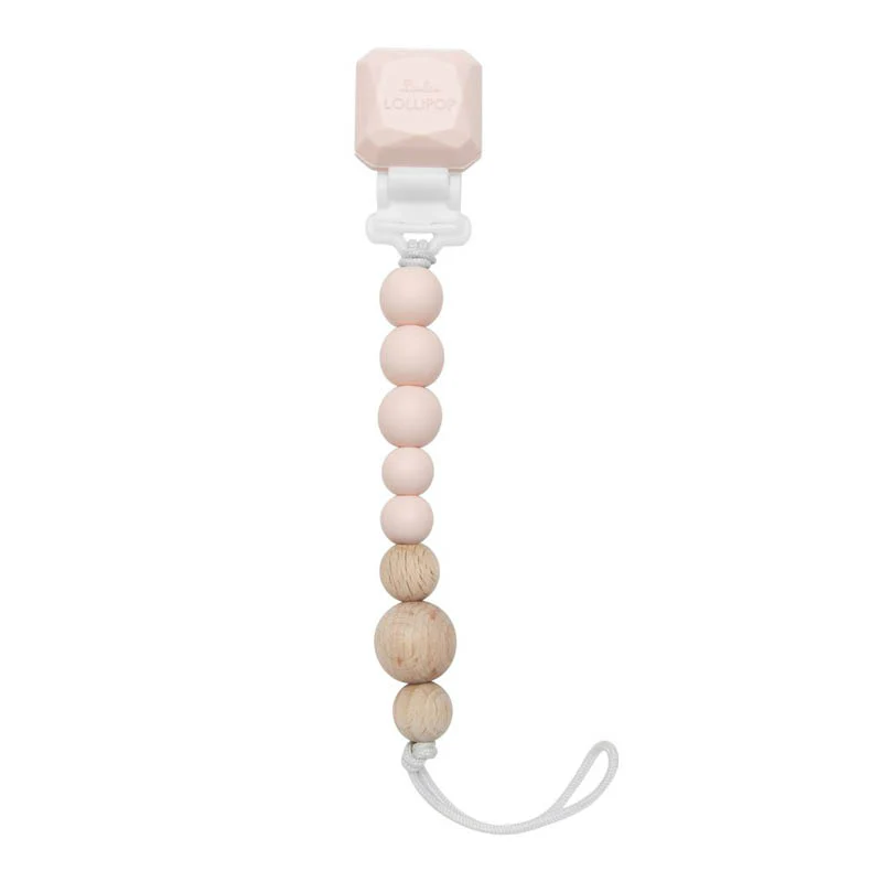 Colour Pop Silicone & Wood Pacifier Clips - Image 15