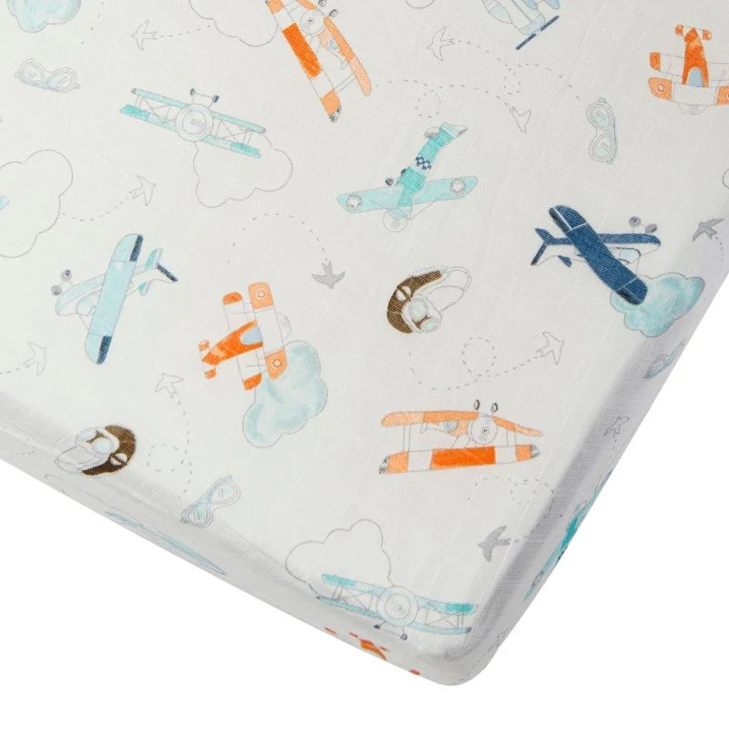 Fitted Muslin Crib Sheets - Image 19
