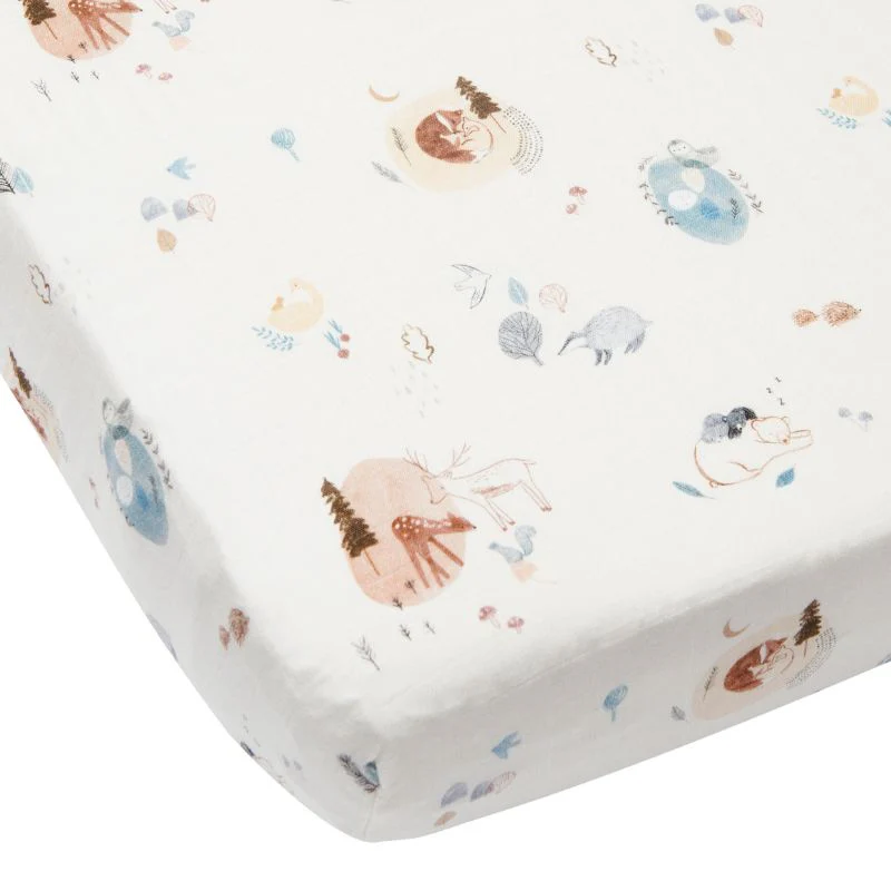 Fitted Muslin Crib Sheets - Image 26