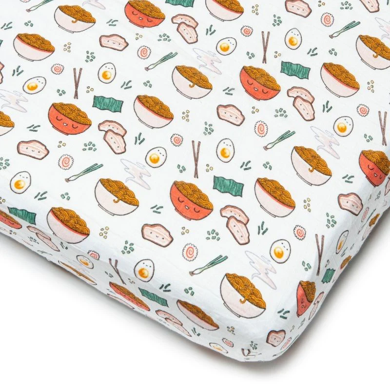 Fitted Muslin Crib Sheets - Image 4