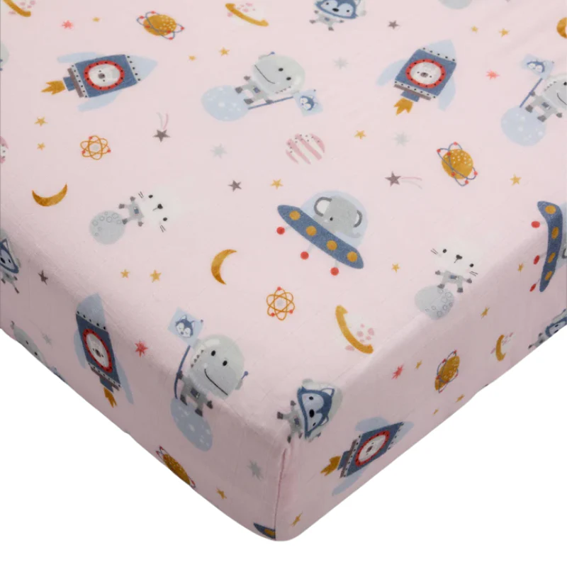 Fitted Muslin Crib Sheets - Image 67