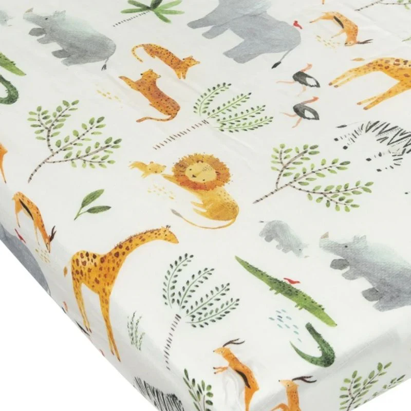 Fitted Muslin Crib Sheets - Image 9
