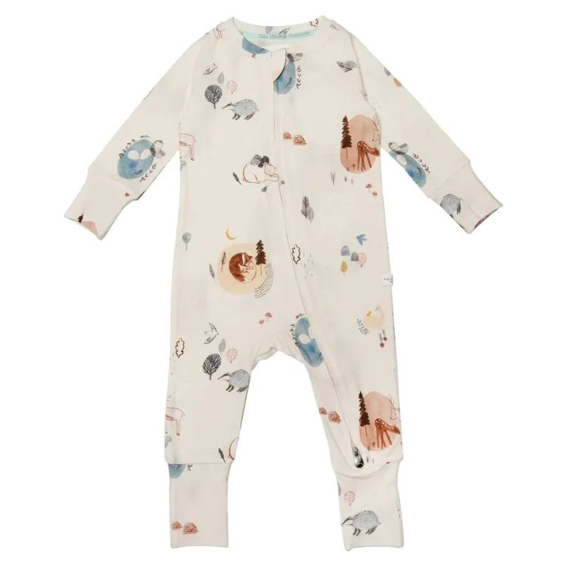 Long Sleeve Sleepers in TENCEL - Image 5