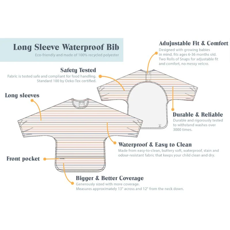 Long Sleeve Waterproof Bib - Image 13