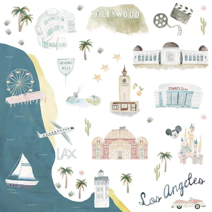 Luxe Muslin Swaddle - World Cities - Image 5