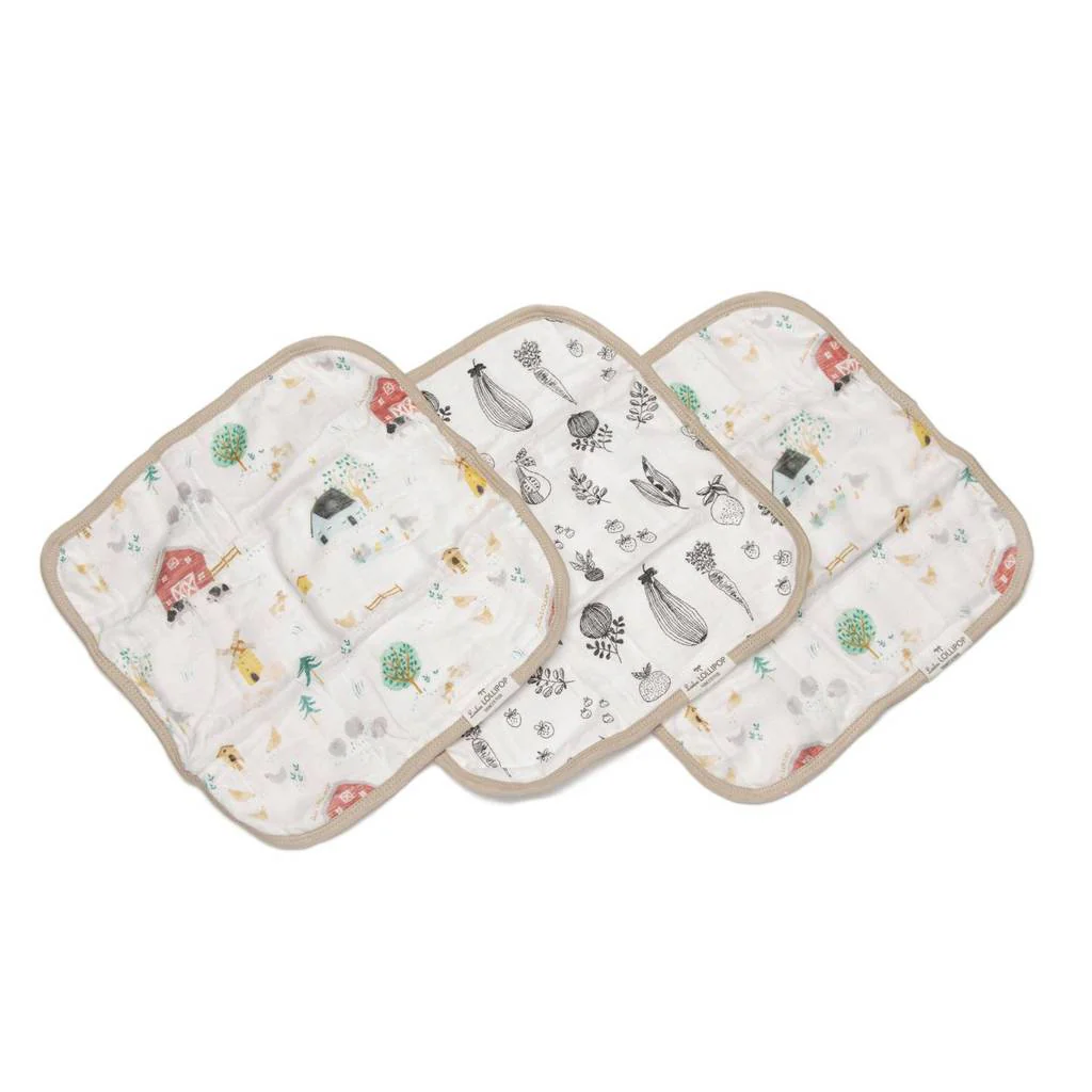 Muslin Washcloth Set - 3 Pack - Image 12