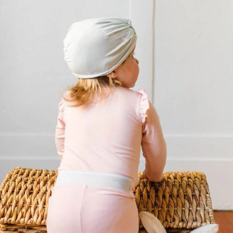 Ruffle Long Sleeve Bodysuit in Tencel - Image 16