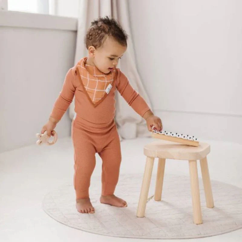 Waffle Long Sleeve Bodysuits - Image 19