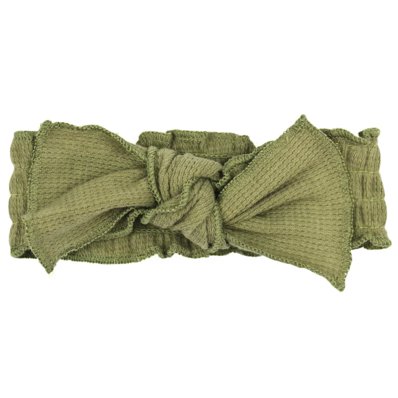 Organic Thermal Smocked Headband - Image 4