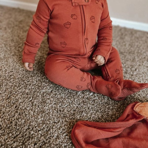 Organic Zipper Footed Sleeper - Patterns - Image 11