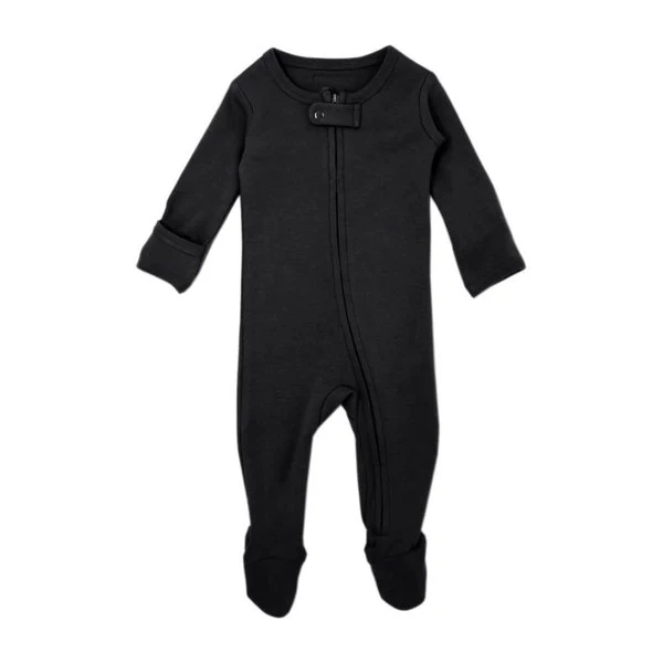 Organic Zipper Footed Sleeper - Solids - Image 25